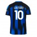 Billige Inter Milan Lautaro Martinez #10 Hjemmetrøye 2023-24 Kortermet
